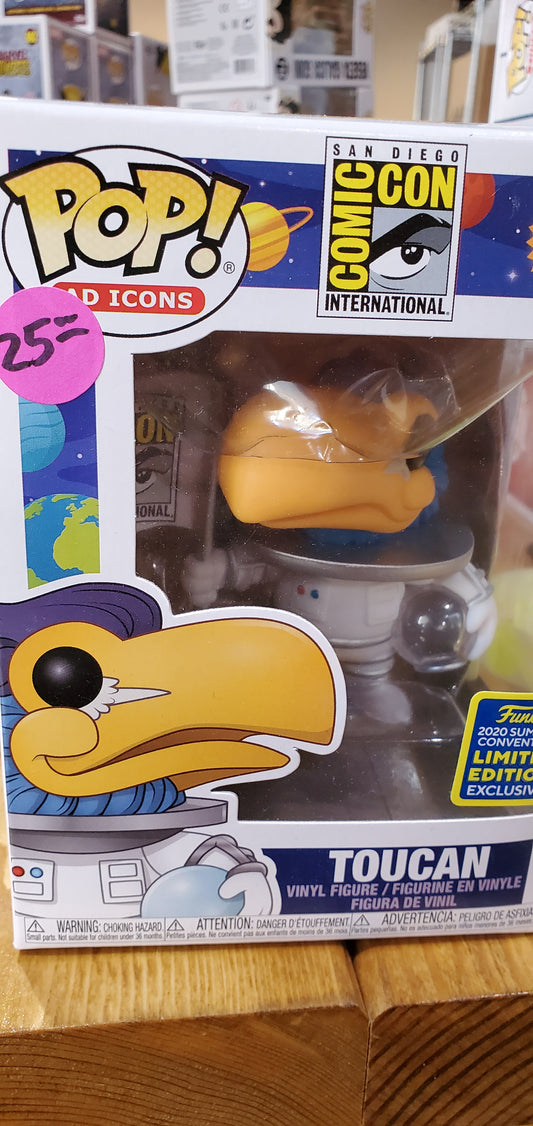 Toucan 2020 SDCC exclusive Funko Pop!