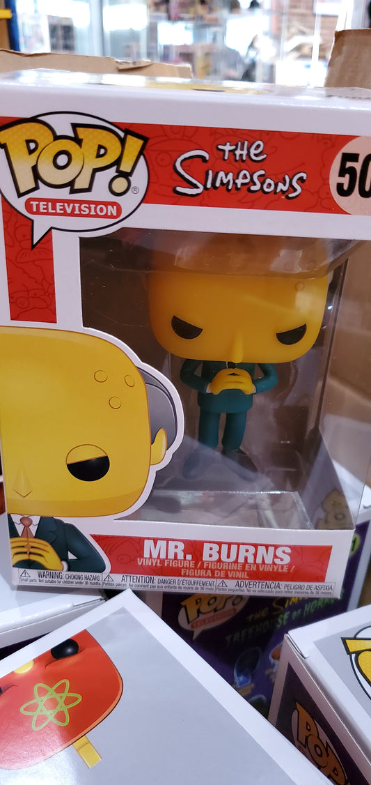 Simpsons Mr Burns Funko Pop! Vinyl figure new