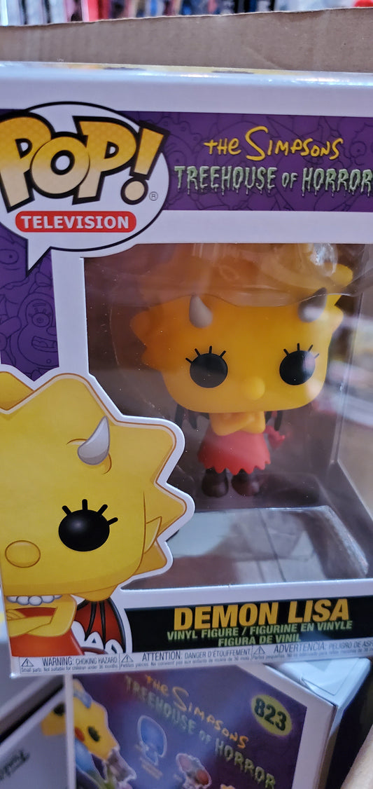 Treehouse of terror Demon Lisa Funko Pop! Vinyl figure new