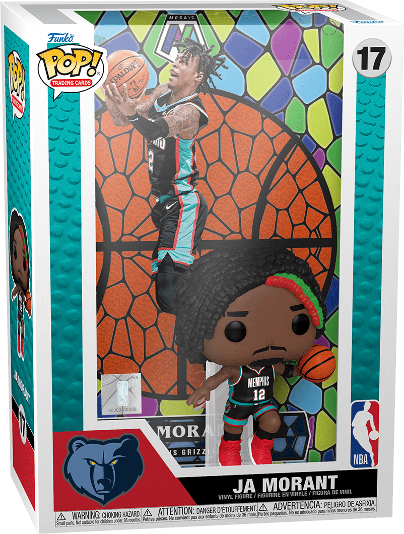 Trading Cards: Ja Morant #17 (mosaic) - Funko Pop! Vinyl Figure (sports)