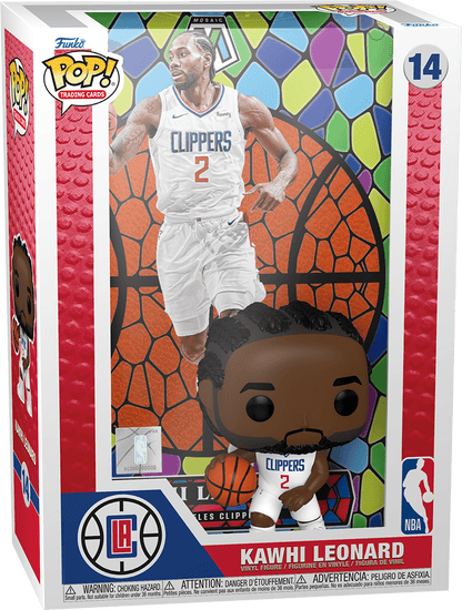Trading Cards: Kawhi Leonard #14 (Mosaic) - Funko Pop! Vinyl Figure (sports)