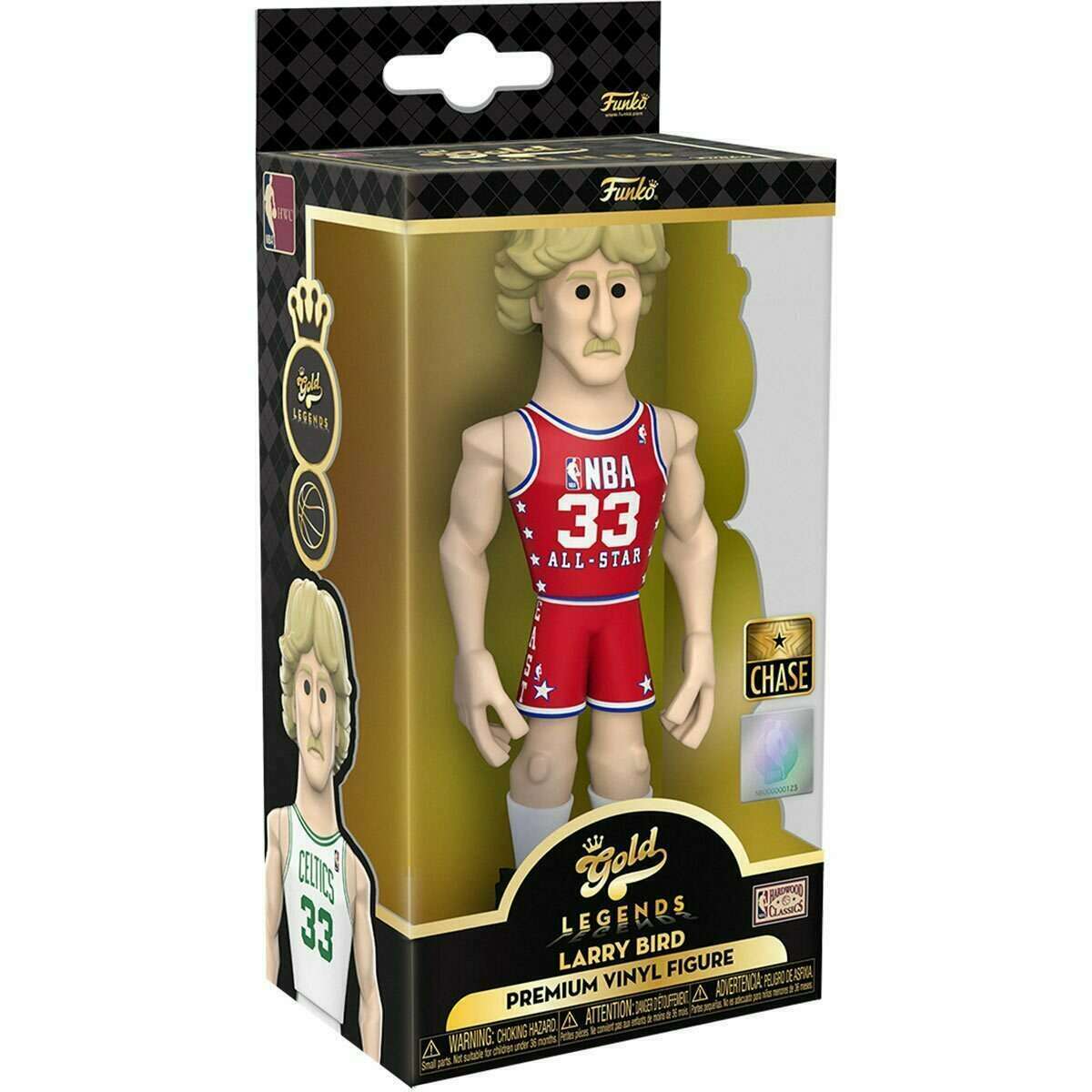 Funko Gold  - Larry Bird - 5" Premium Vinyl Figure (sports)