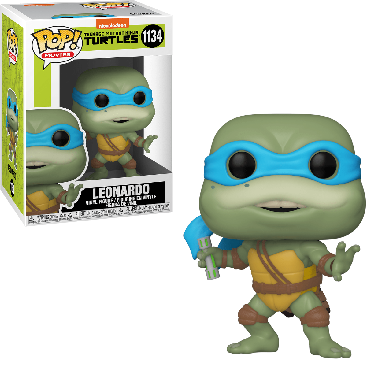 TMNT: Secret of the Ooze - Leonardo #1134 - Funko Pop! Vinyl Figure (Cartoon)
