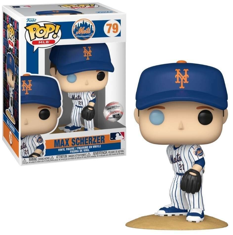 MLB Mets -  Max Scherzer #79 - Funko Pop! Baseball Vinyl Figure (Sports)