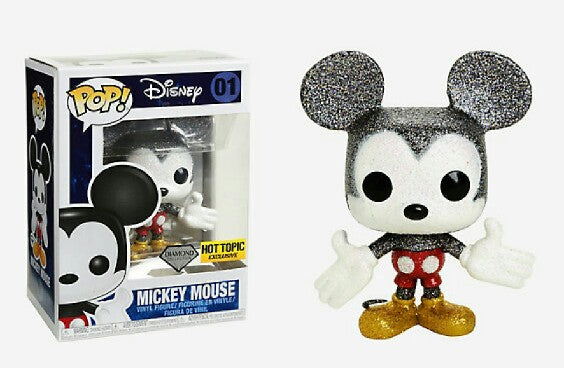 Disney - Mickey Mouse #01 Diamond Collection - Exclusive Funko Pop! Vinyl Figure