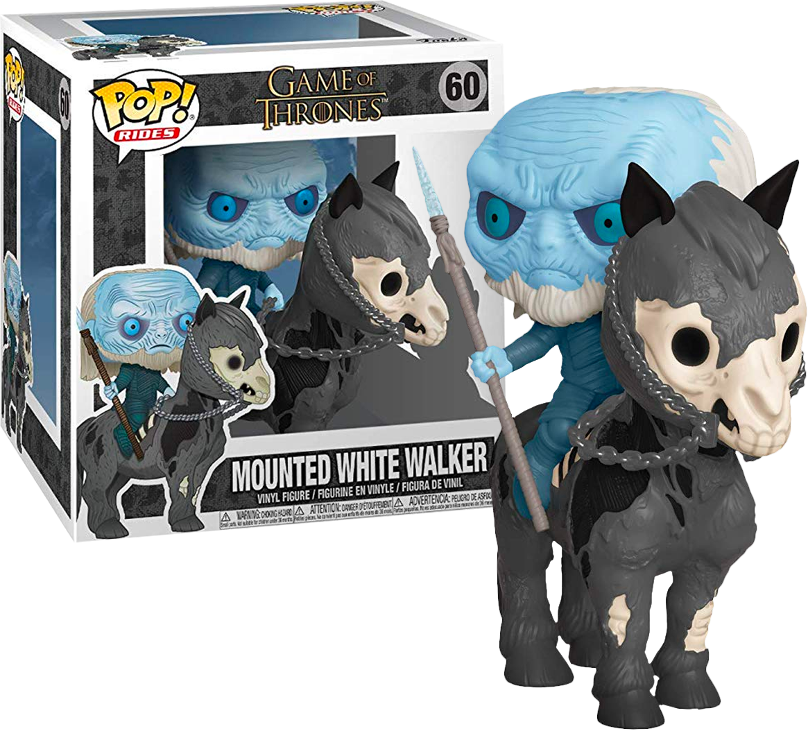 GOT - Mounted White Walker #60 - Funko Pop! Rides Vinyl Figure (Television)