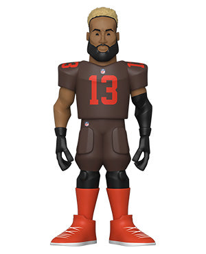 Funko Gold 5" NFL: Browns Odell Beckham Jr. Vinyl Figure (PREORDER)