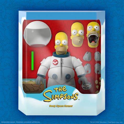 The Simpsons - Deep Space Homer - Super 7 Ultimates (Cartoon)