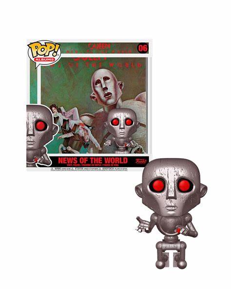Albums Queen News of the World Rock Funko Pop! Vinyl figure