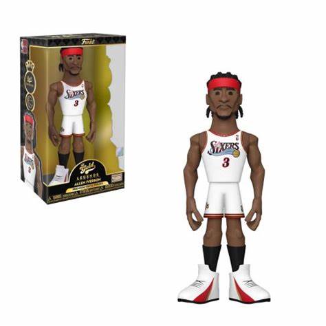 Funko Gold 12" NBA Allen Iverson Vinyl Figure