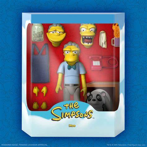 Super 7 The simpsons Moe the Bartender new Ultimates Super7