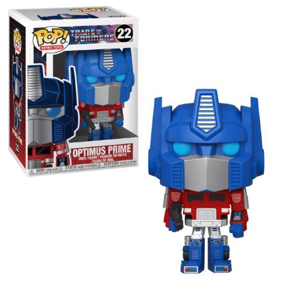 Transformers - Optimus Prime (metallic) #22 - Exclusive Funko Pop! Vinyl Figure (cartoon)
