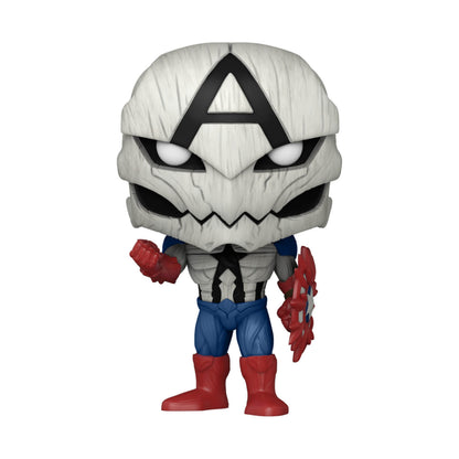 Marvel Venom - Poison Captain America #856 - Exclusive Funko Pop! Vinyl Figure