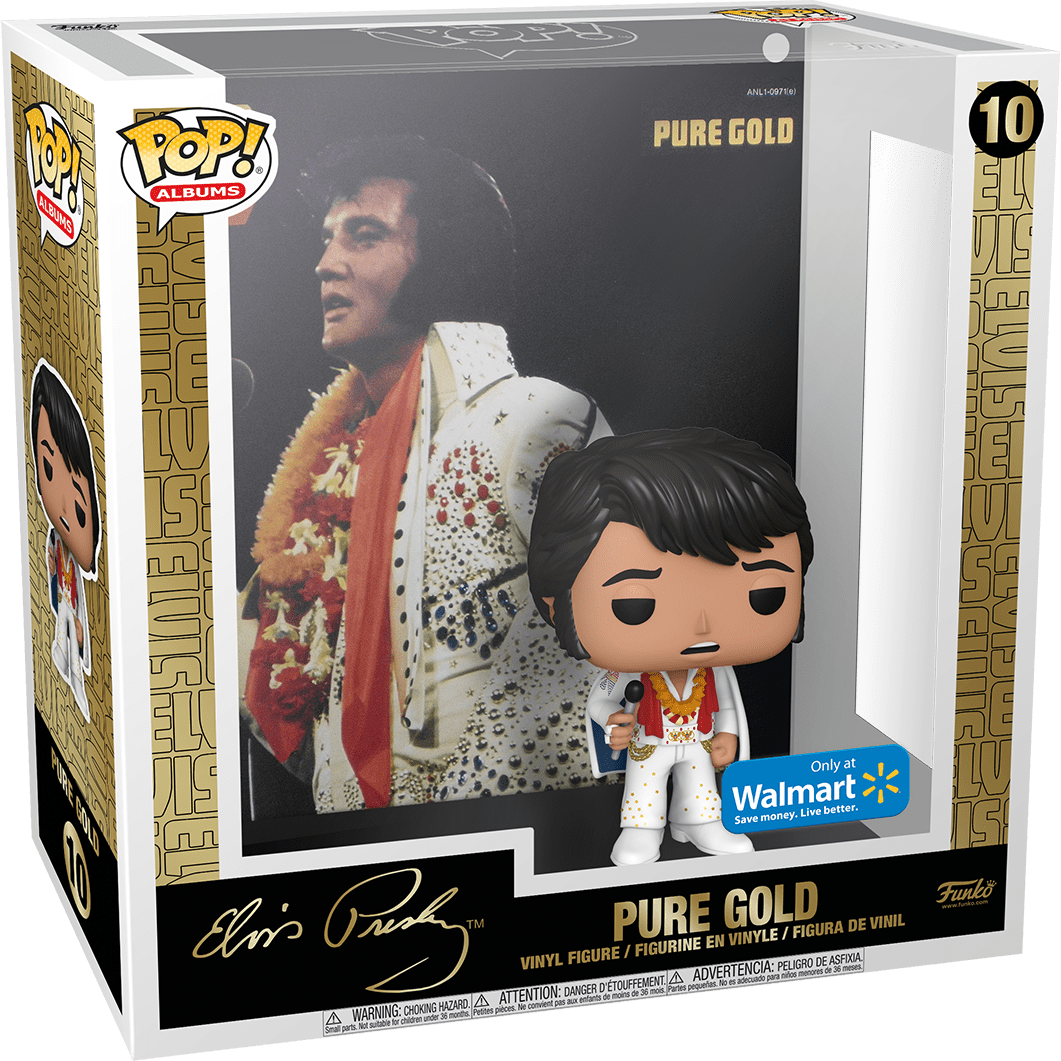 Elvis Pure Gold #10 - Exclusive Funko Pop! Albums Vinyl Figure (Rocks)