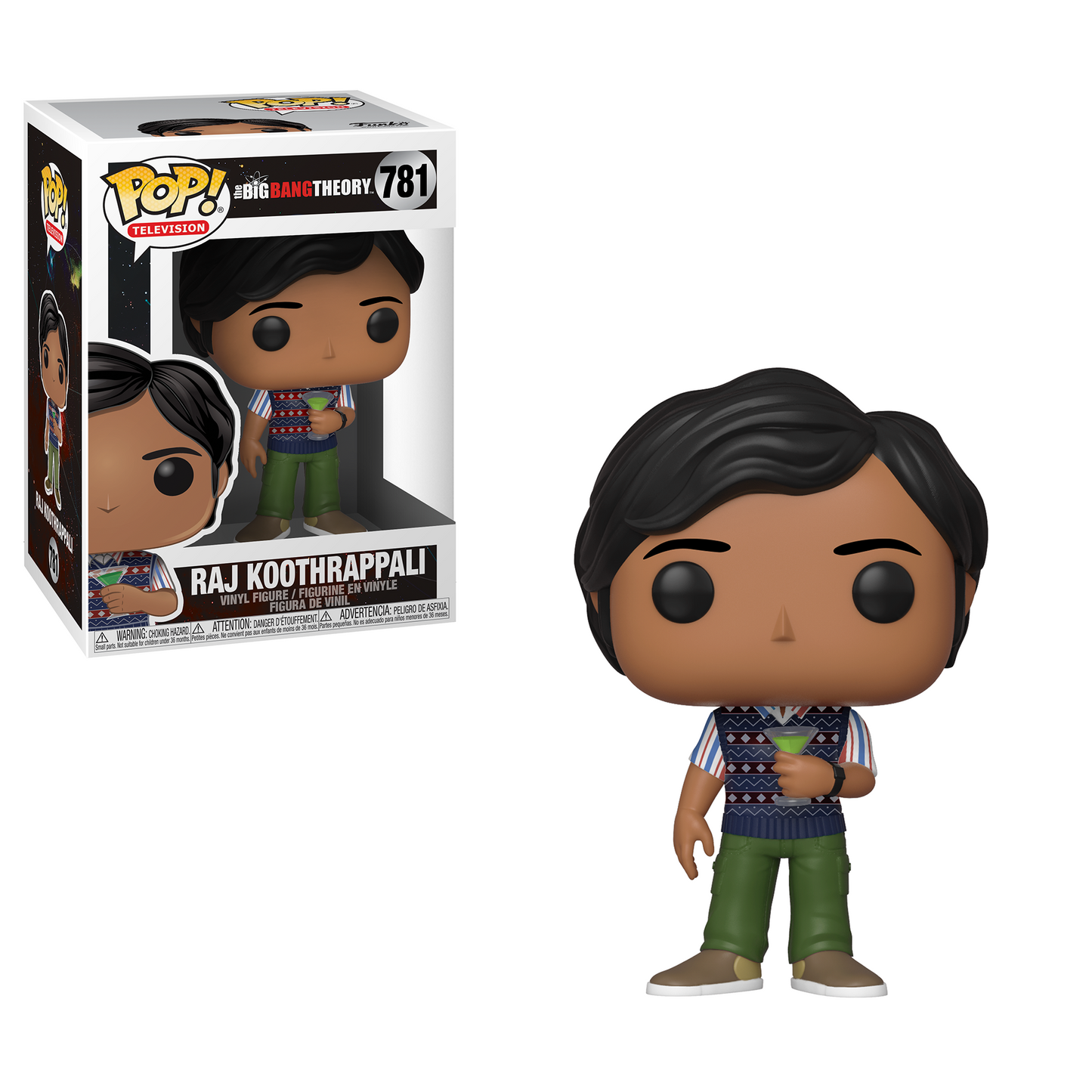Big Bang Theory - Raj Koothrappali #781 - Funko Pop! Vinyl Figure (television)