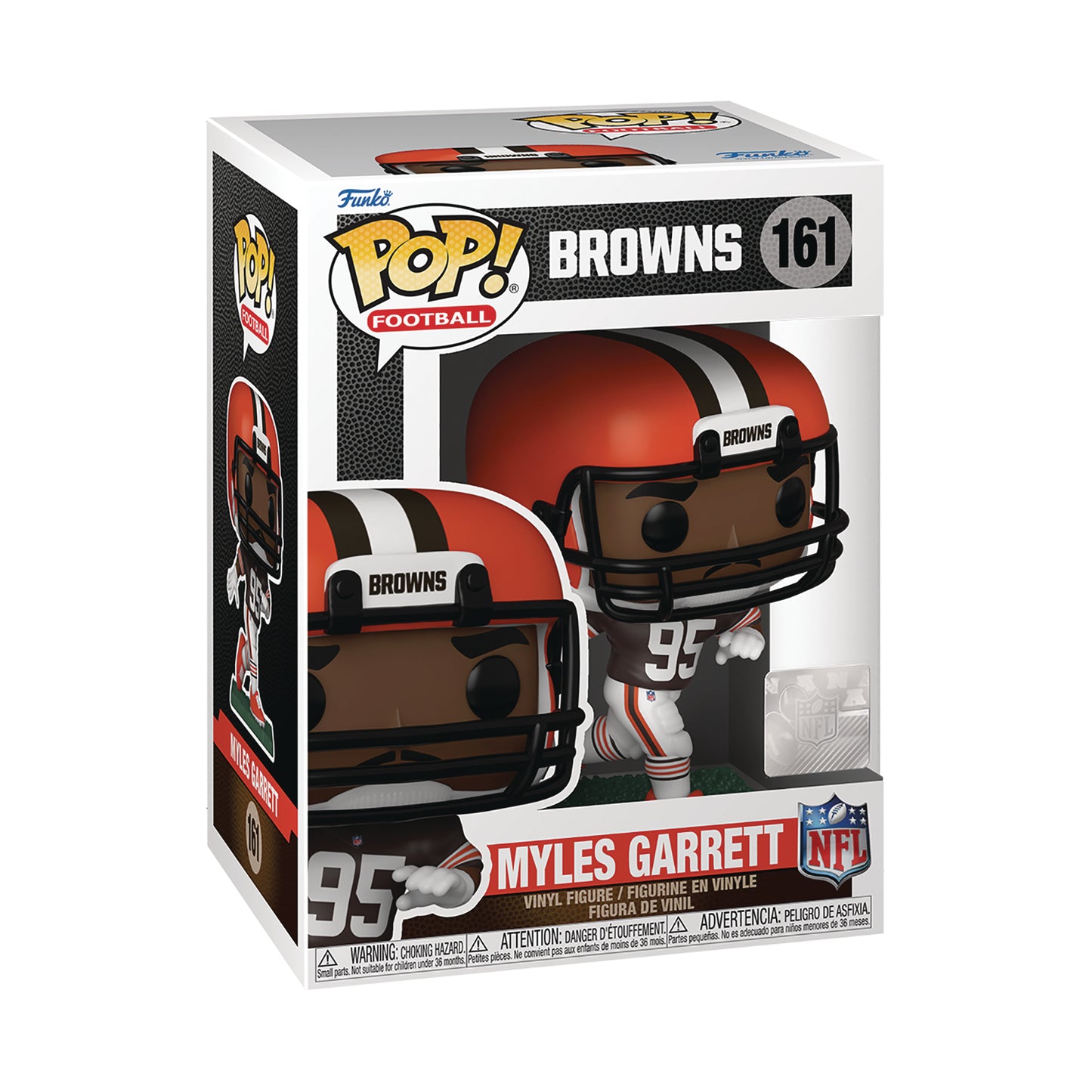 NFL Browns - Myles Garrett #161 - Funko Pop! Vinyl Figure (Sports)