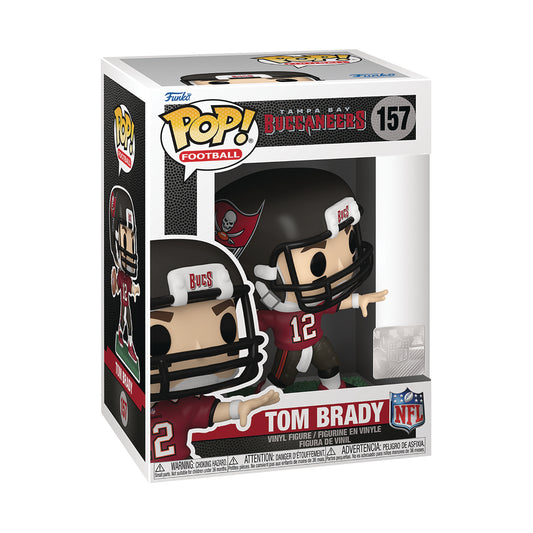 NFL Buccaneers - Tom Brady (Home Uniform) #157 - Funko Pop! Vinyl Figure (Sports)