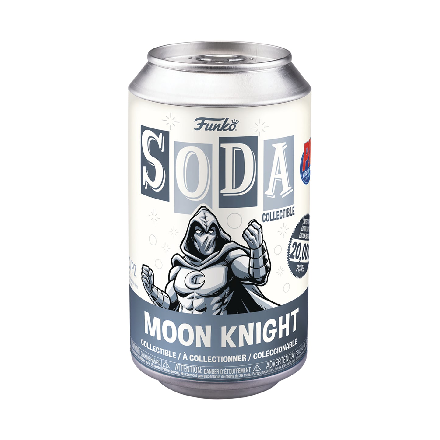 Marvel - Moon Knight - Sealed Funko Mystery Soda Figure (LIMIT 6)