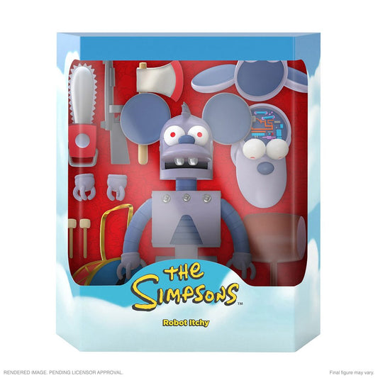 Super 7 The simpsons Robot Itchy new Ultimates Super7