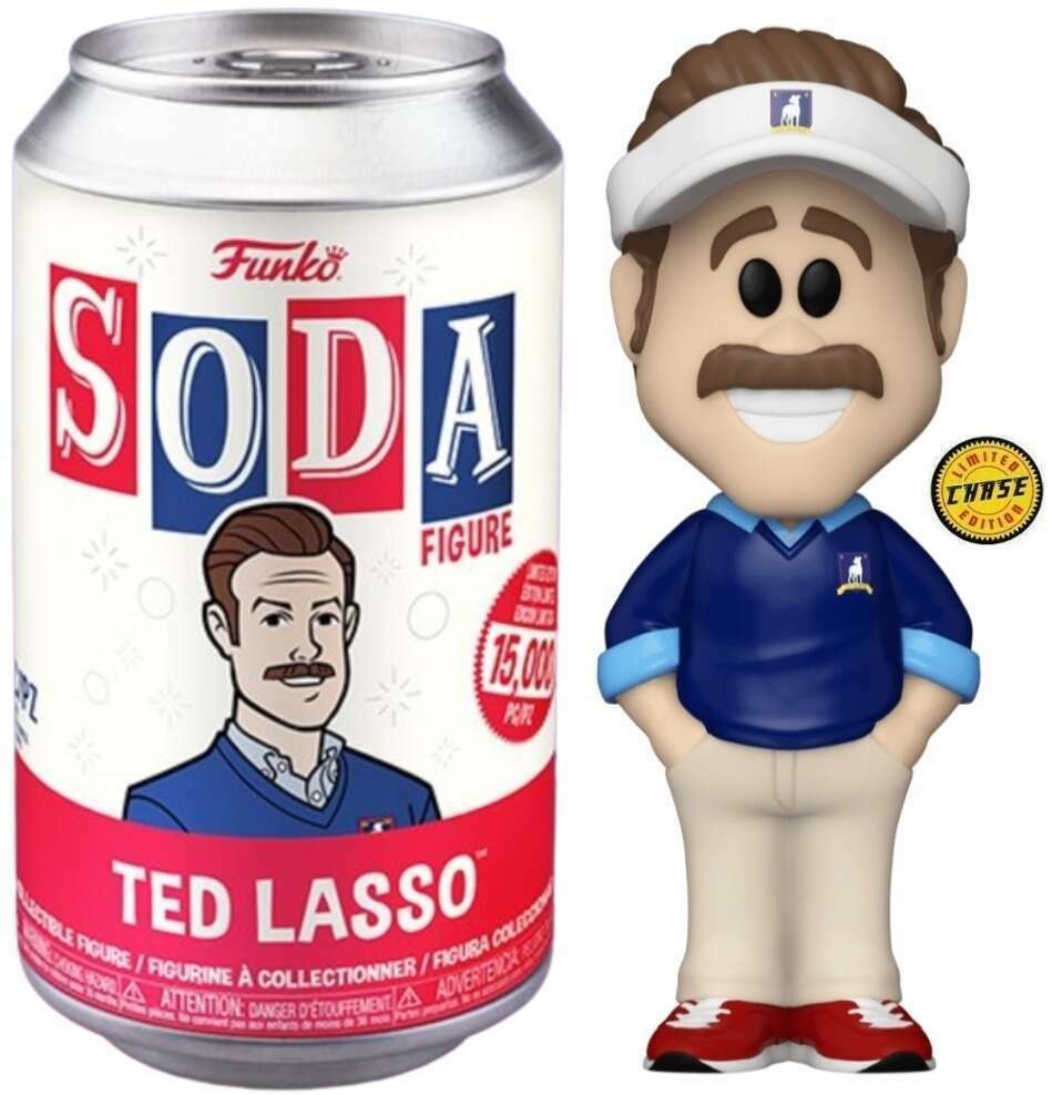Ted Lasso - Ted - Sealed Funko Mystery Soda Figure - LIMIT 6