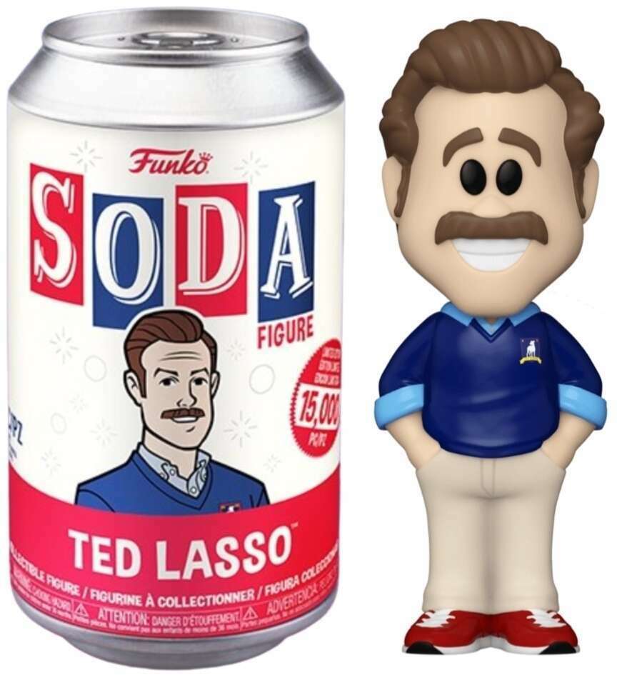 Ted Lasso - Ted - Sealed Funko Mystery Soda Figure - LIMIT 6