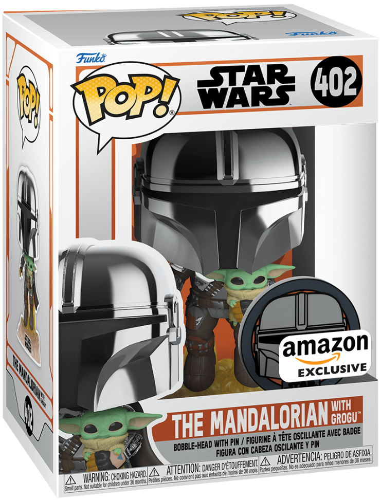 Star Wars - The Mandalorian with Grogu #402 - Exclusive Funko Pop! Vinyl Figure