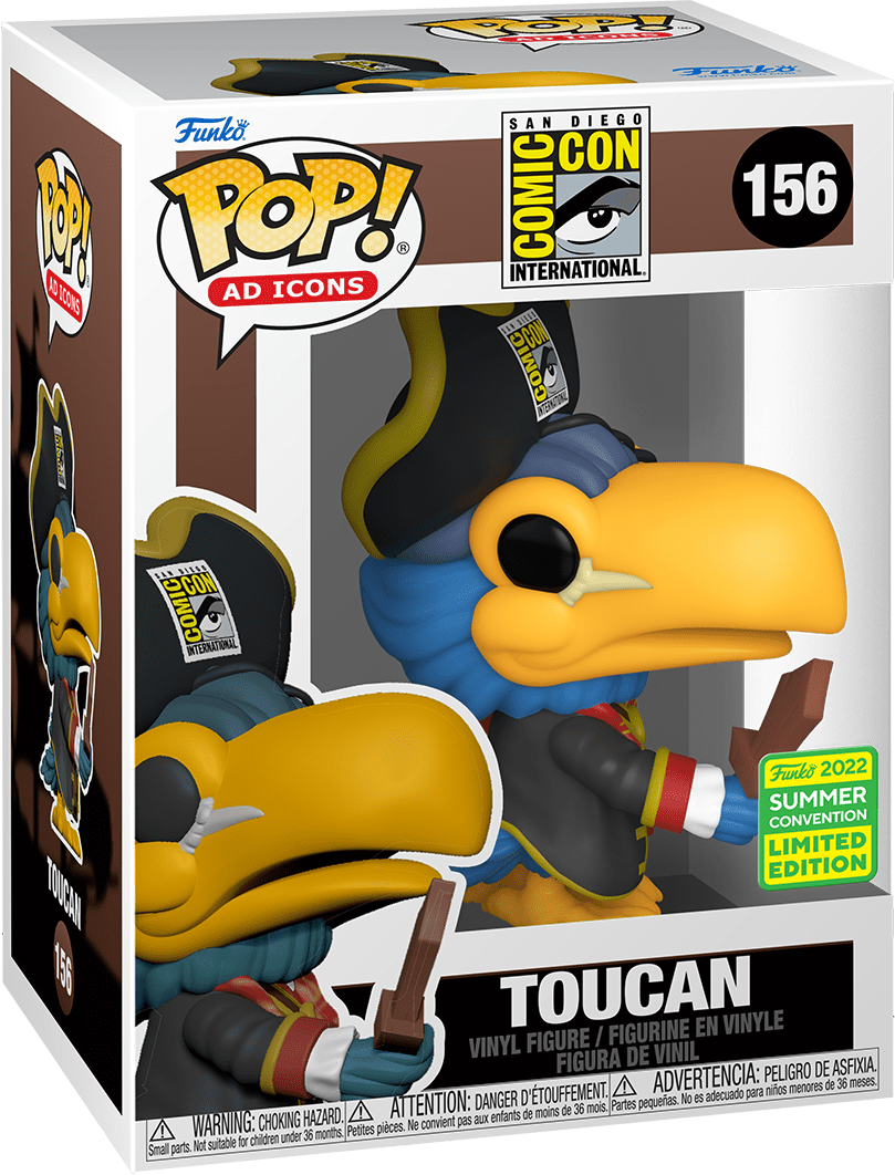 Icons - Toucan #156 - 2022 Summer Convention Exclusive Funko Pop! Vinyl Figure