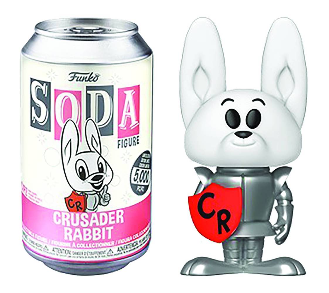 Vinyl Soda Crusader Rabbit sealed Mystery Funko figure