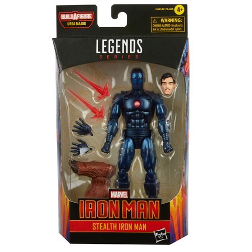 Marvel Legends Stealth Iron Man Ursa Major Hasbro BAF