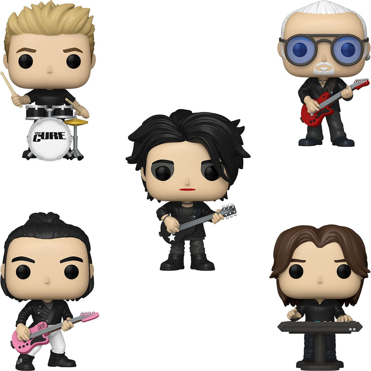 The Cure - Funko Pop! Rocks 5-pack Vinyl Figure Set