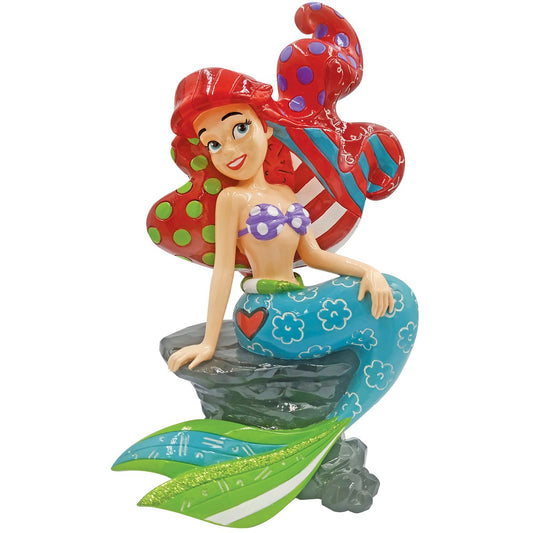 Disney Showcase Collection - Little Mermaid on Rock Statue by Romero Britto