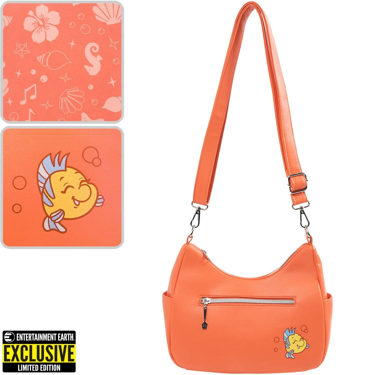 The Little Mermaid Ariel Cosplay Satchel Crossbody Purse Exclusive Mini by Loungefly