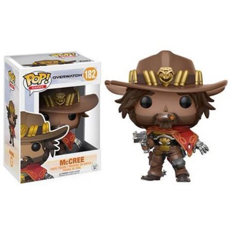 Overwatch McCree 182 Funko Pop vinly Figure games