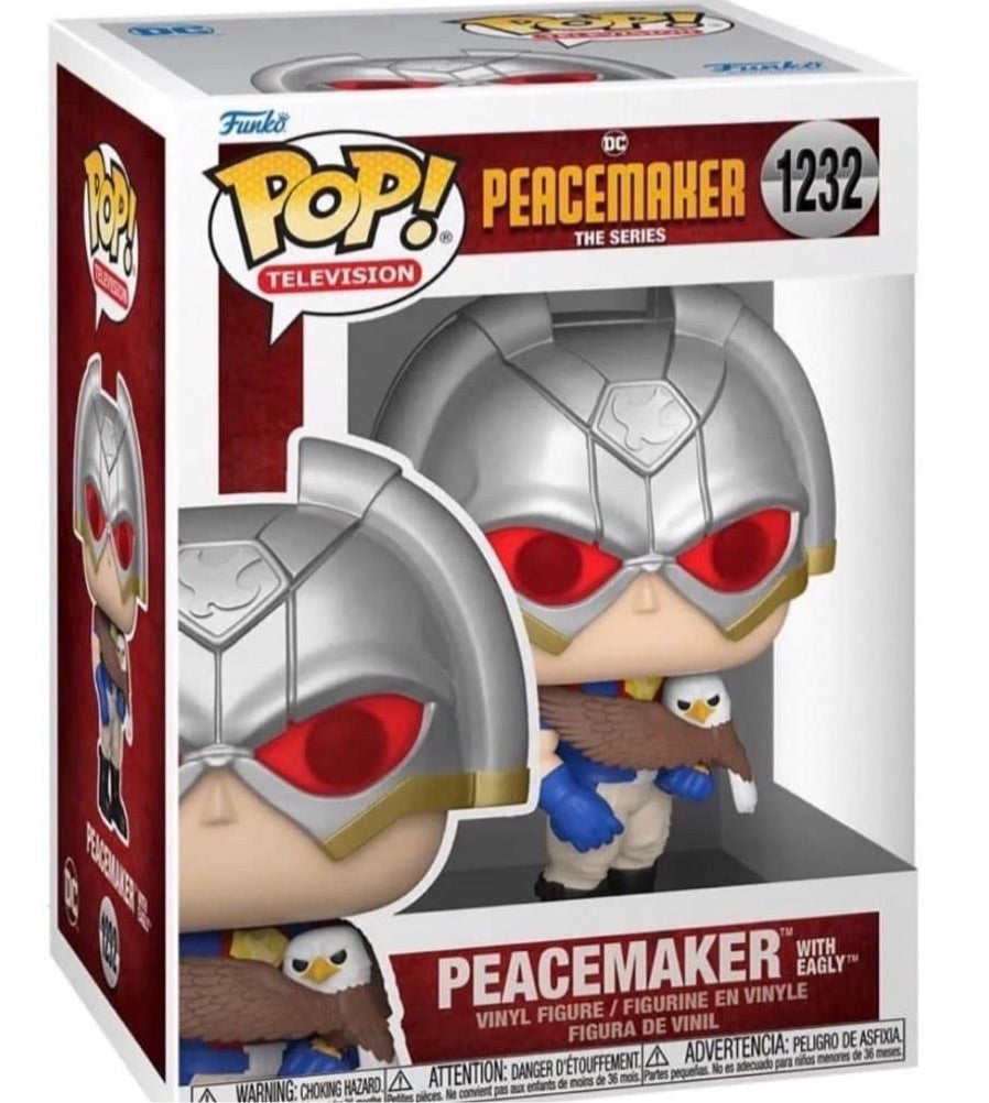 DC Comics - Peacemaker with Eagly #1232 - Funko Pop! Vinyl Figure