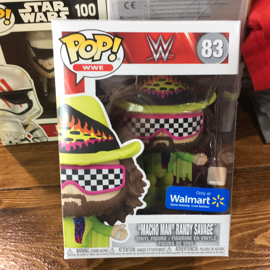 WWE Macho Man exclusive 83 Funko Pop! Vinyl figure Sports