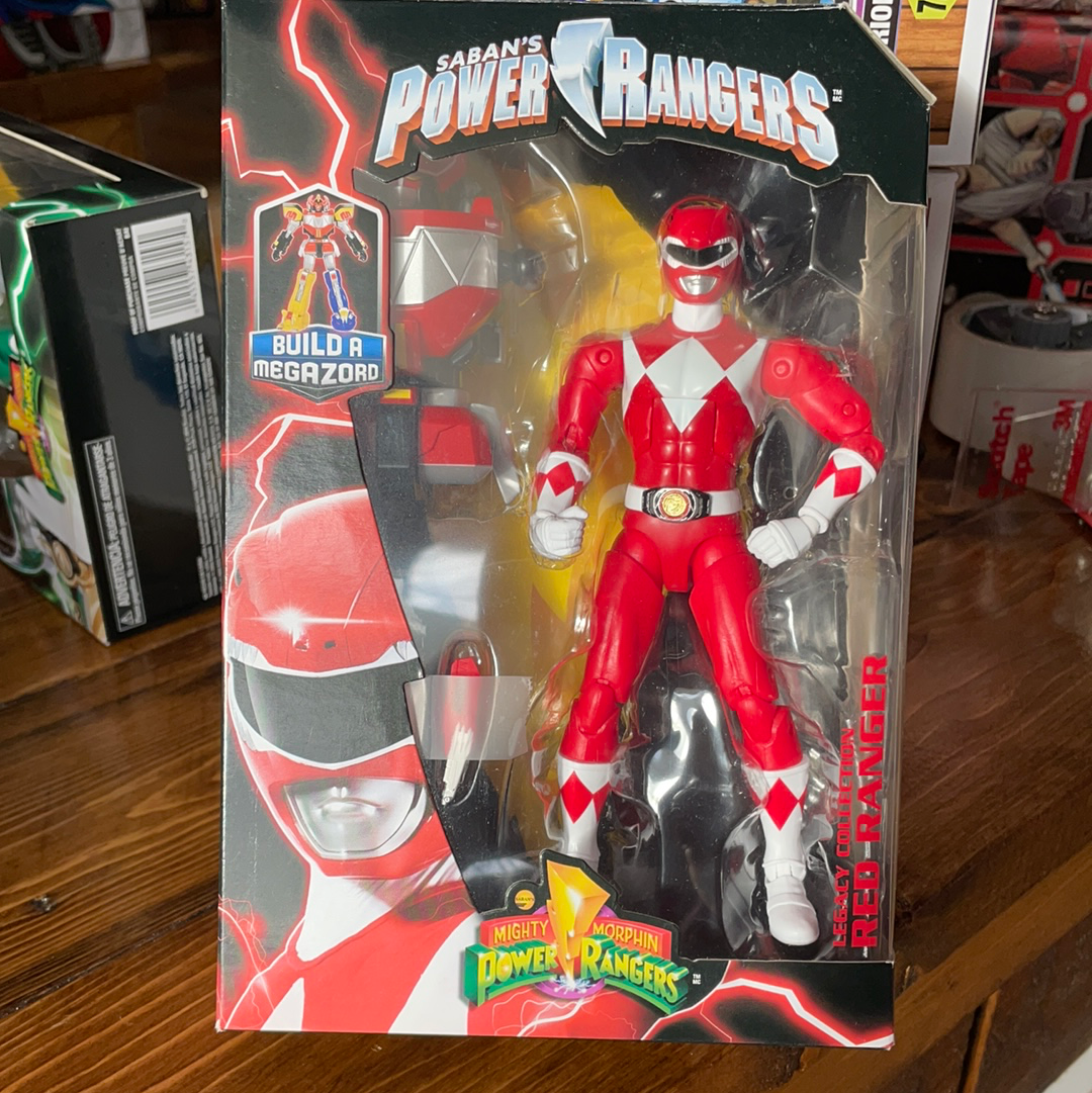MMPR Power Rangers Red Ranger AS IS Legacy Action Figure