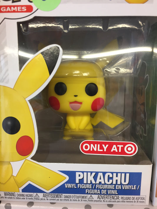 Pokémon Pikachu Exclusive Funko Pop! Vinyl figure video game