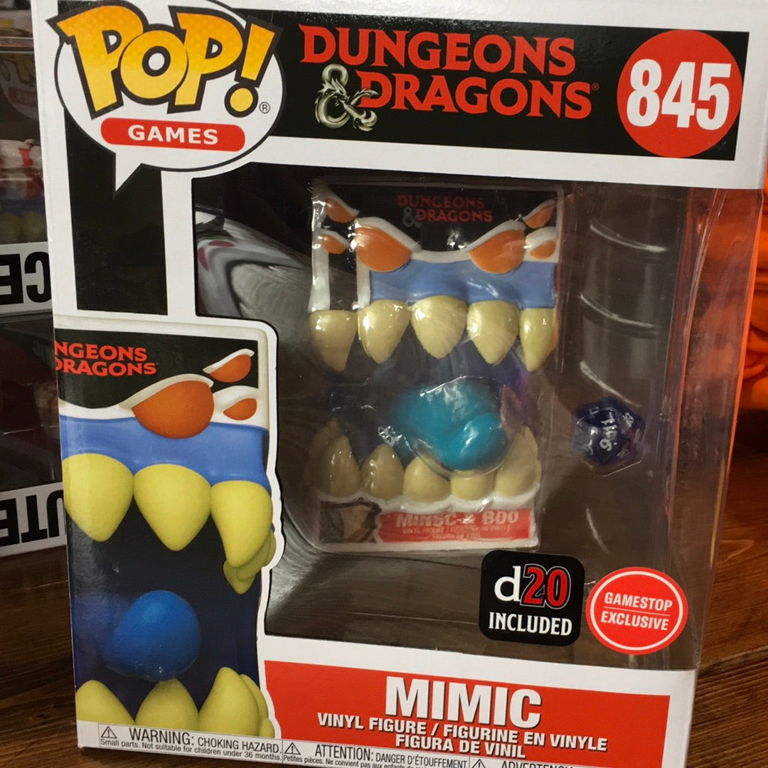 Dungeons & Dragons - Mimic #845 - Exclusive Funko Pop! Vinyl Figure (Video Games)