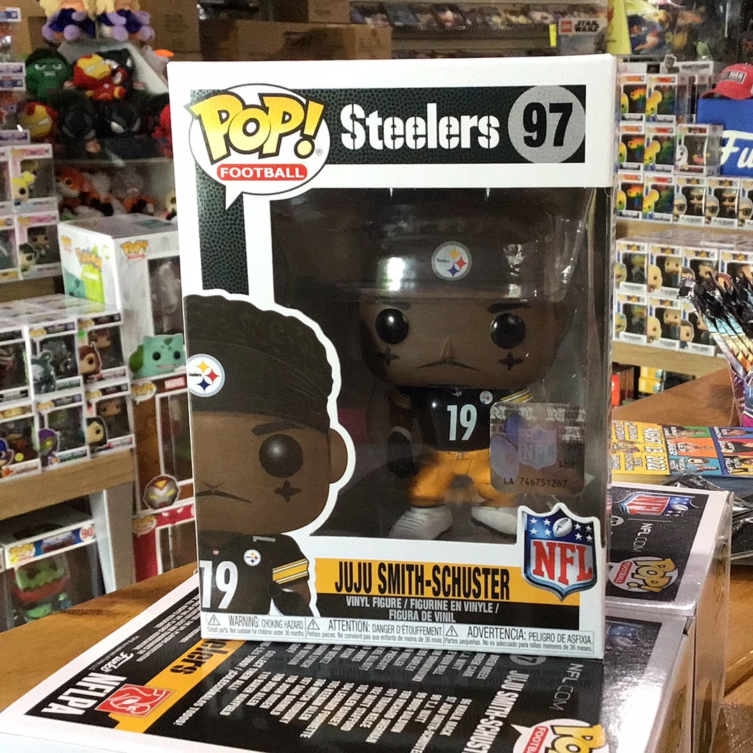 NFL Pittsburgh Steelers - Juju Smith-Schuster #97 - Funko Pop! Football Vinyl Figure (Sports)