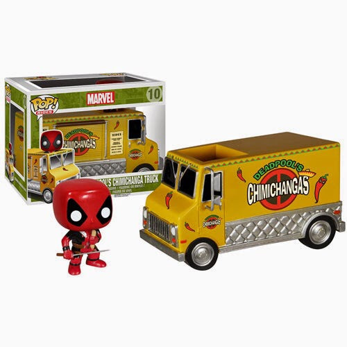 Deadpool Rides Chimichanga Truck Funko Pop! Vinyl figure Marvel
