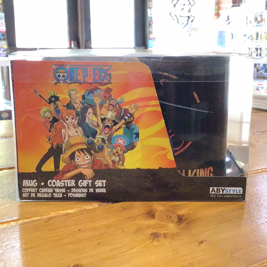 One Piece - Red Hawk Mug + Coaster Gift Set