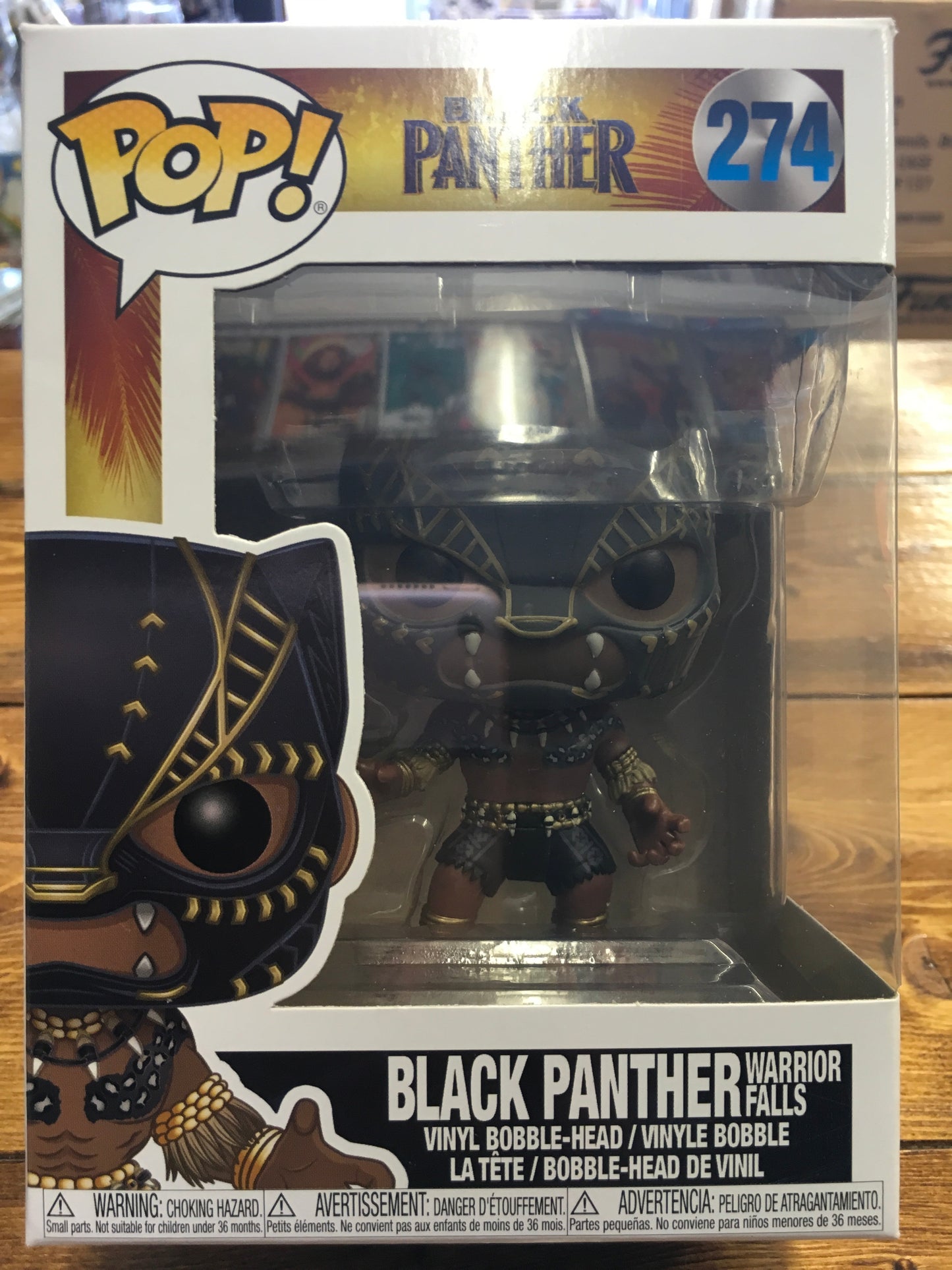 Black Panther Warrior Falls #274 Funko Pop! Vinyl Bobble-head