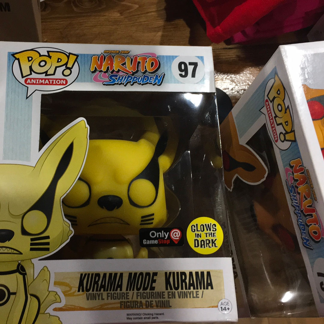 Naruto Shippuden: Kurama mode Exclusive 6'' POP Funko Pop! Vinyl figure anime