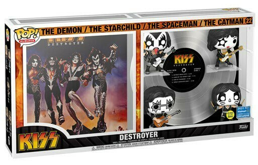 Kiss - Destroyer - Funko Albums Deluxe Pop! Vinyl (Rocks)
