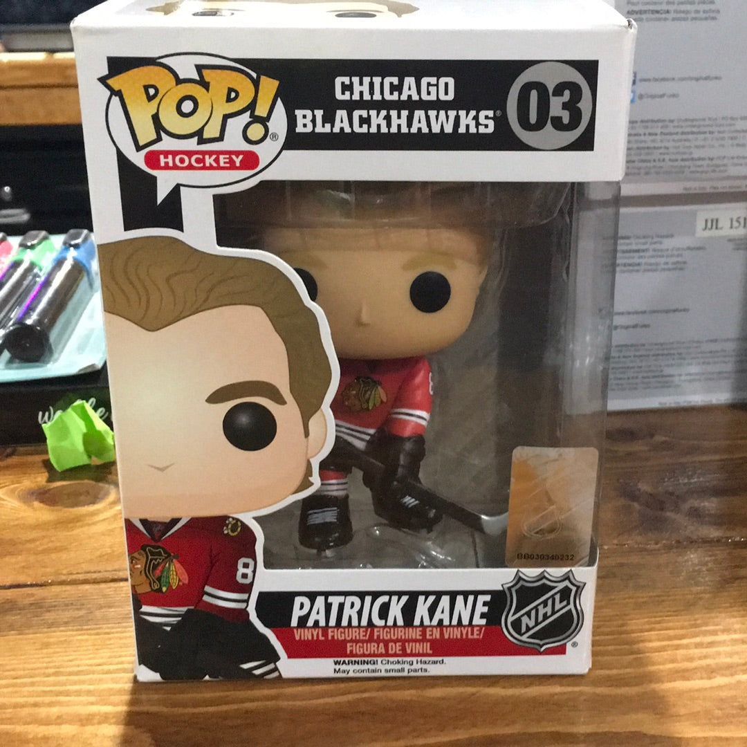 NHL Chicago Blackhawks Patrick Kane 03 Funko Pop! Vinyl figure