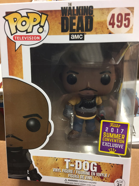 TWD T-Dog sdcc Exclusive Funko Pop! Vinyl Figure television