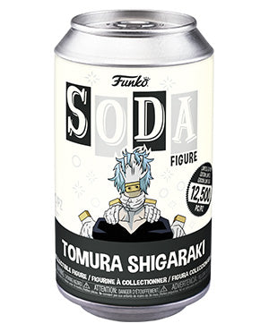 My Hero Academia - Tomura Shigaraki- Sealed Funko Mystery Soda Figure - LIMIT 6