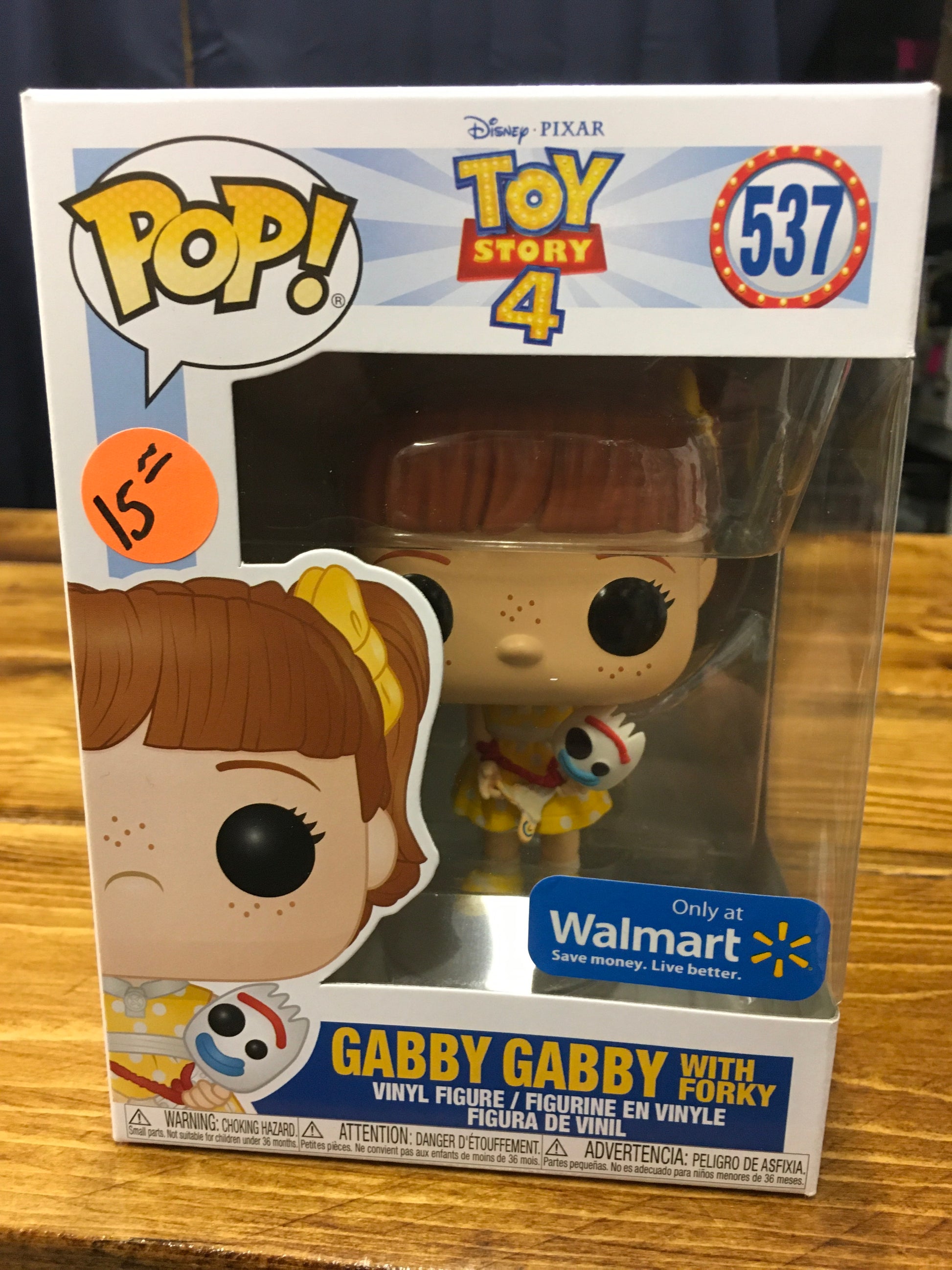 Disney Toy Story Gabby Gabby with Forky Walmart exclusiveFunko