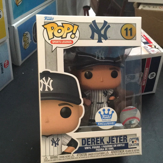 MLB Derek Jeter 11 exclusive Funko Pop! Vinyl figure sports