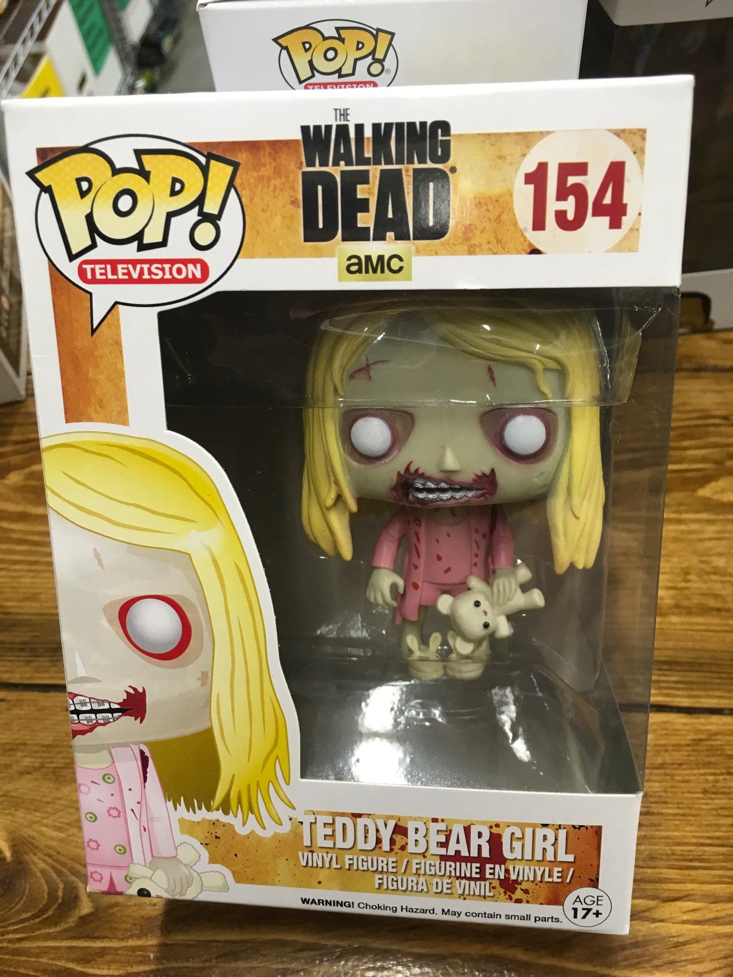 TWD Walking Dead Teddy Bear Girl Funko Pop! Vinyl figure store
